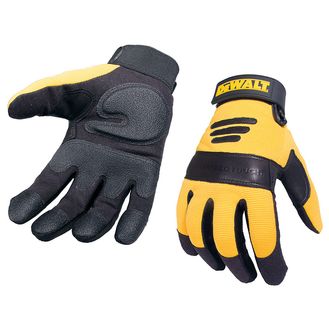 DEWALT Synthetic Padded Leather Palm Gloves - Large