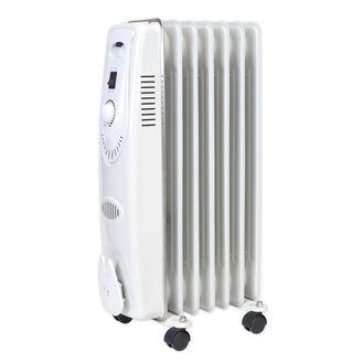 Sealey RD1500 Oil Filled Radiator 1500W/230V 7 Element