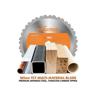 Evolution R185CCSX Circular Track Saw Kit