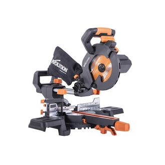 Evolution R185SMS+ 185mm Multi-Material Sliding Mitre Saw 1200W 240V