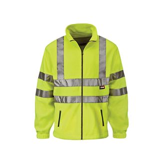 Scan Hi-Vis Yellow Full Zip Fleece