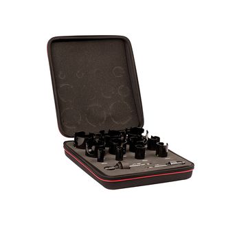 Starrett KMP11021 TCT General Purpose Holesaw Kit, 13 Piece