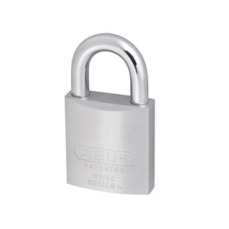 ABUS Mechanical 83 Series Chrome Plated Brass Padlock