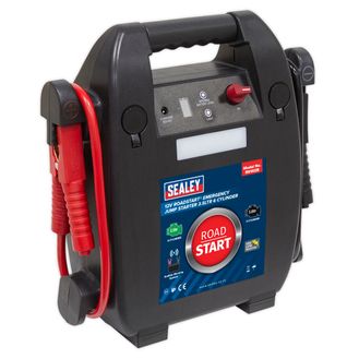 Sealey RS102B RoadStart&amp;reg; Emergency Jump Starter 12V 3.5ltr 6 Cylinder