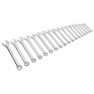 Sealey S01052 Combination Spanner Set 18pc