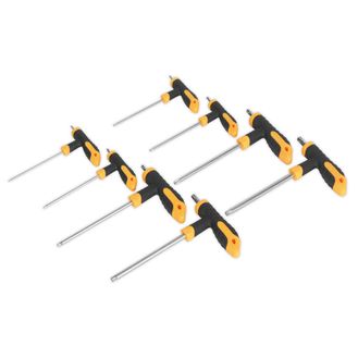 Sealey S01070 T-Handle TRX-Star Key Set 8pc