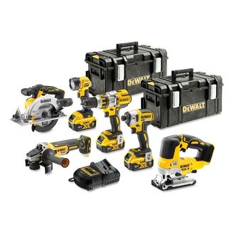 DEWALT DCK664P3 XR Brushless 6 Piece Kit 18V 3 x 5.0Ah Li-ion