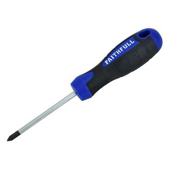 Faithfull Soft Grip Screwdriver, Phillips
