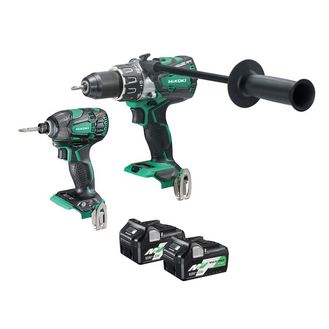 HiKOKI KC18DPLJAZ Twin Pack 18V 2 x Multi Volt Li-ion