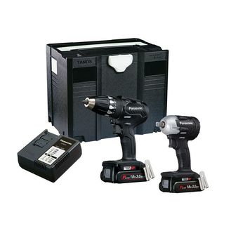 Panasonic EYC232PN Twin Pack 18V 2 x 3.0Ah Li-ion