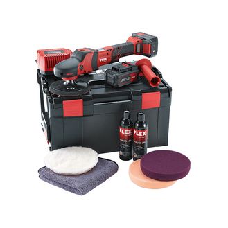 Flex Power Tools Rotary Polisher 150mm 18V 2 x 5.0Ah Li-ion