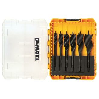 DEWALT DT90238 Extreme Tri-Flute Spade Bit Set, 6 Piece