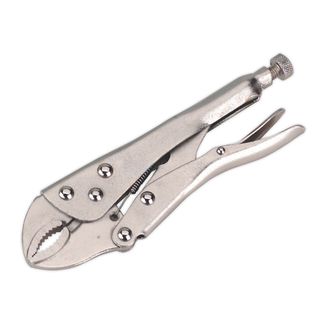 Sealey S0486 Locking Pliers 175mm Curved Jaw