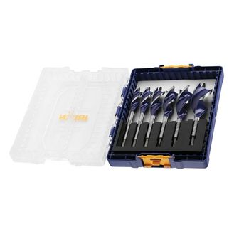 IRWIN® Blue Groove 6X Wood Bit Set, 6 Piece