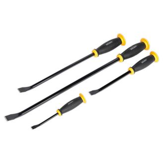Sealey S0557 Prybar Set with Hammer Cap 4pc