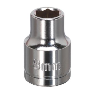 Sealey S0576 WallDrive&amp;reg; Socket 8mm 3/8"Sq Drive
