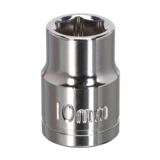 Sealey S0577 WallDrive&amp;reg; Socket 10mm 3/8"Sq Drive