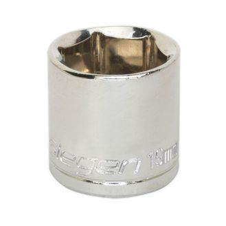 Sealey S0586 WallDrive&amp;reg; Socket 19mm 3/8"Sq Drive