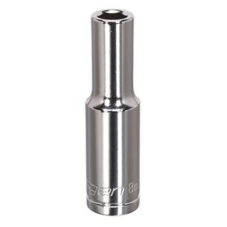 Sealey S0587 WallDrive&amp;reg; Socket 8mm Deep 3/8"Sq Drive