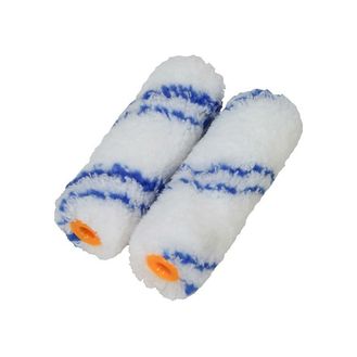 Faithfull Microfibre Mini Roller Refill (Pack 2)