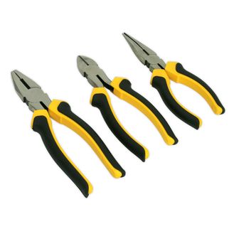 Sealey S0645 Comfort Grip Pliers Set 3pc