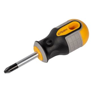 Roughneck Stubby Screwdriver Pozidriv Tip PZ2 x 38mm