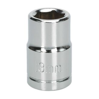 Sealey S0651 WallDrive&amp;reg; Socket 13mm 1/2"Sq Drive