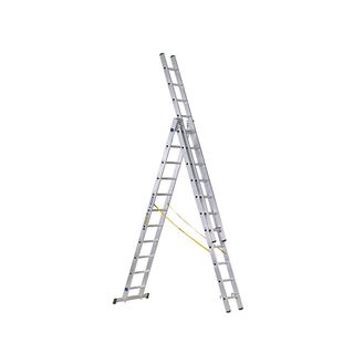 Zarges D-Rung Combination Ladder, 3-Part