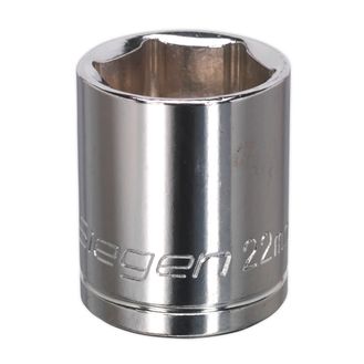Sealey S0659 WallDrive&amp;reg; Socket 22mm 1/2"Sq Drive