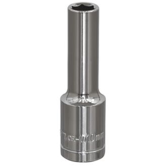 Sealey S0666 WallDrive&amp;reg; Socket 10mm Deep 1/2"Sq Drive