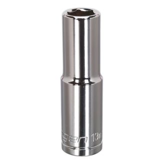 Sealey S0669 WallDrive&amp;reg; Socket 13mm Deep 1/2"Sq Drive