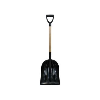 Faithfull Plastic Debris Shovel Wood Handle