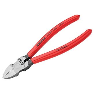 Knipex Diagonal Cutters for Plastics PVC Grip 160mm