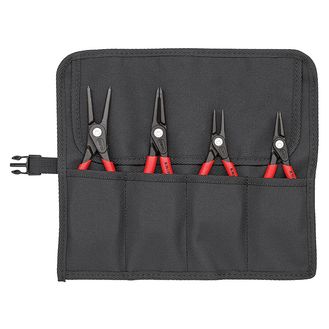 Knipex Precision Circlip Pliers Set in Roll, 4 Piece