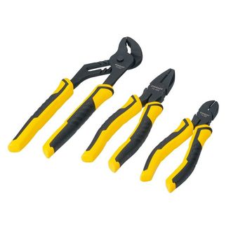 STANLEY® ControlGrip™ Pliers Set, 3 Piece