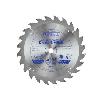 Faithfull TCT Cordless Trimsaw Blade