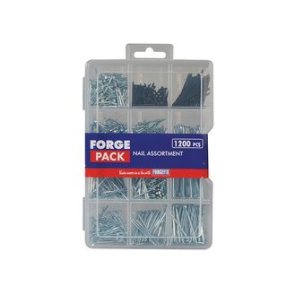 ForgeFix Assorted Nail Kit ForgePack 1200 Piece