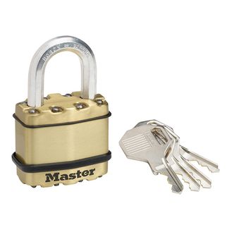 Master Lock Excell™ Brass Finish Padlocks