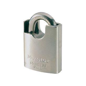 Master Lock Marine 50mm Padlock Shrouded Shackle