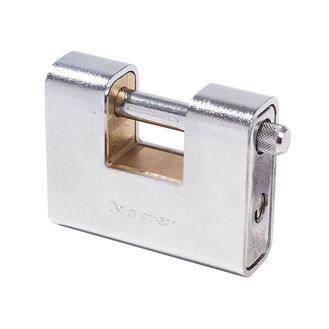 Master Lock Solid Armoured Shutter Padlock