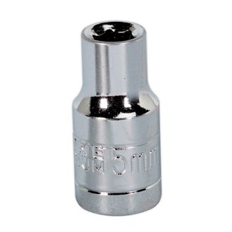 Sealey S1405 WallDrive&amp;reg; Socket 5mm 1/4"Sq Drive