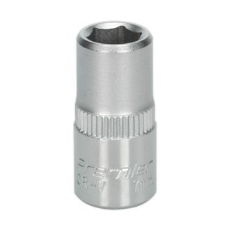 Sealey S1407 WallDrive&amp;reg; Socket 7mm 1/4"Sq Drive