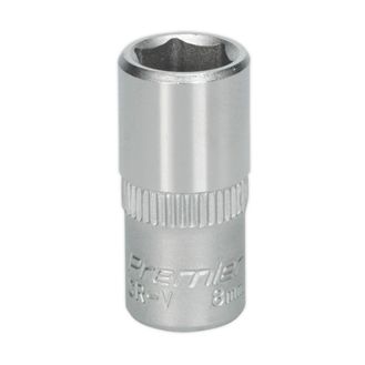 Sealey S1408 WallDrive&amp;reg; Socket 8mm 1/4"Sq Drive
