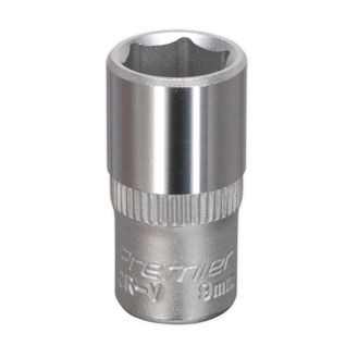 Sealey S1409 WallDrive&amp;reg; Socket 9mm 1/4"Sq Drive