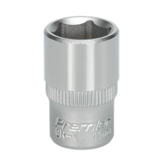 Sealey S1411 WallDrive&amp;reg; Socket 11mm 1/4"Sq Drive