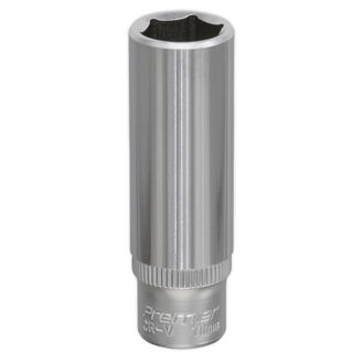 Sealey S1411D WallDrive&amp;reg; Socket 11mm Deep 1/4"Sq Drive