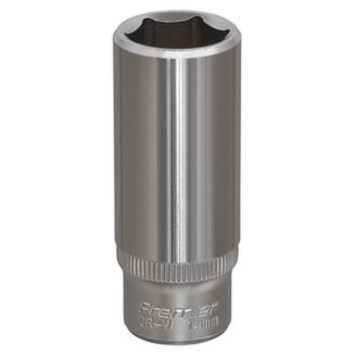 Sealey S1414D WallDrive&amp;reg; Socket 14mm Deep 1/4"Sq Drive