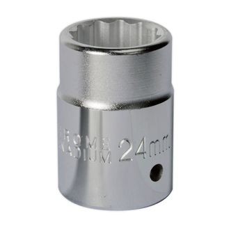 Sealey S34/24 WallDrive&amp;reg; Socket 24mm 3/4"Sq Drive