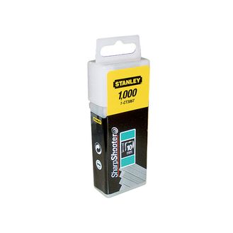 STANLEY® Flat Narrow Crown Staples