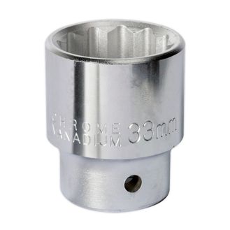 Sealey S34/33 WallDrive&amp;reg; Socket 33mm 3/4"Sq Drive